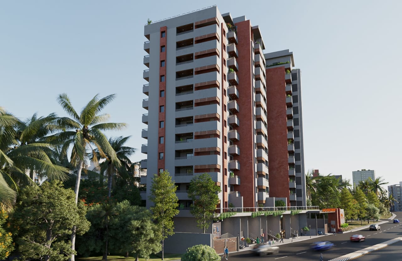 Project image 2 showing contemporary building facade with glass
